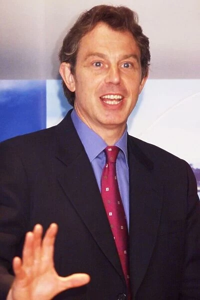 Prime Minister Tony Blair visits Tyneside