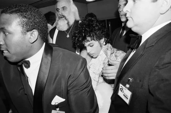 Framed Print : Prince, american singer, pictured at the British Phonographic Industry, BPI Awards Framed Print : Prince, american singer, pictured at the British Phonographic Industry, BPI Awards