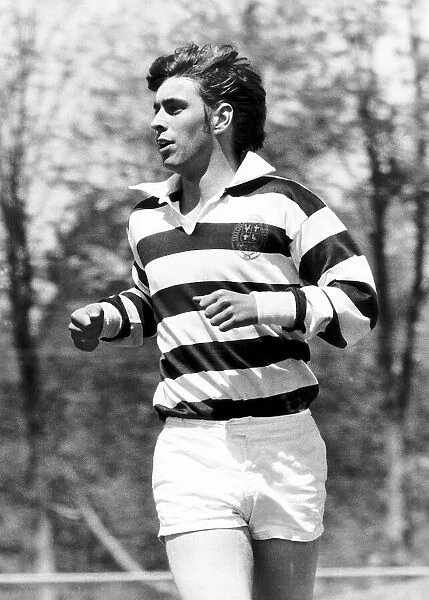 Prince Andrew playing rugby in Canada May 1977