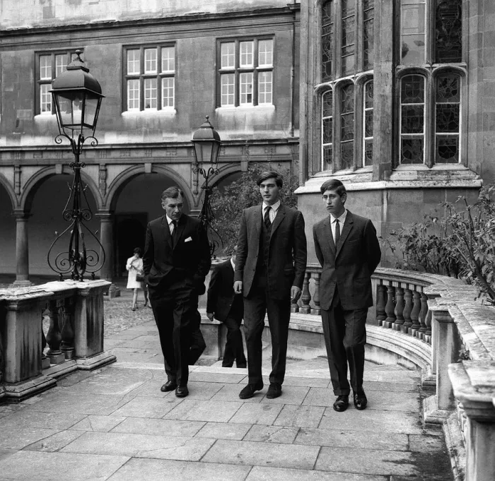 Framed Print : Prince Charles arrives at Trinity College, Cambridge, 1967 Framed Print : Prince Charles arrives at Trinity College, Cambridge, 1967