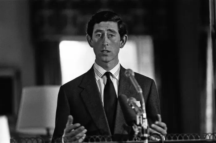 Framed Print : Prince Charles attends the Mountbatten Trust press conference at Broadlands, Hampshire