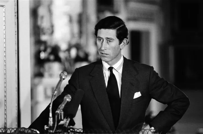 Framed Print : Prince Charles attends the Mountbatten Trust press conference at Broadlands, Hampshire