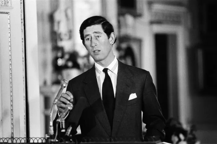 Framed Print : Prince Charles attends the Mountbatten Trust press conference at Broadlands, Hampshire