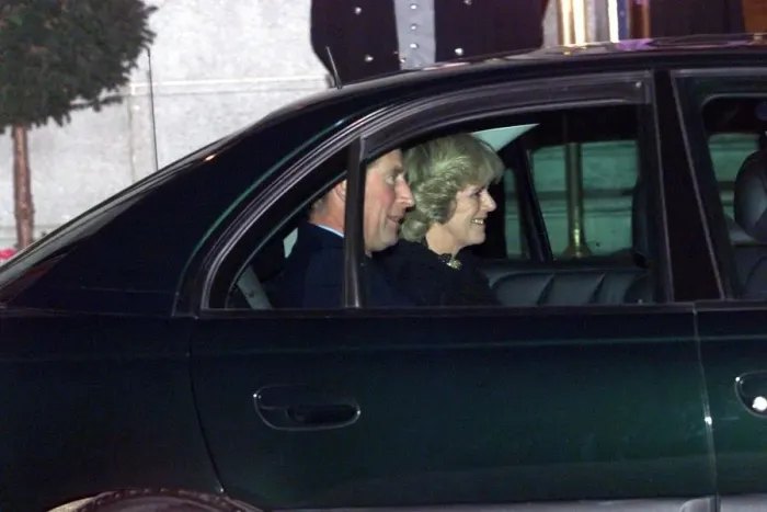Framed Print : Prince Charles and Camila Parker Bowles January 1999 leave the Ritz Hotel in Framed Print : Prince Charles and Camila Parker Bowles January 1999 leave the Ritz Hotel in