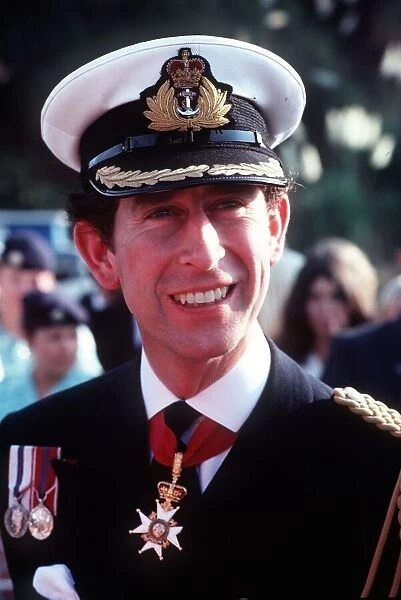 Prince Charles in New Zealand, April 1981