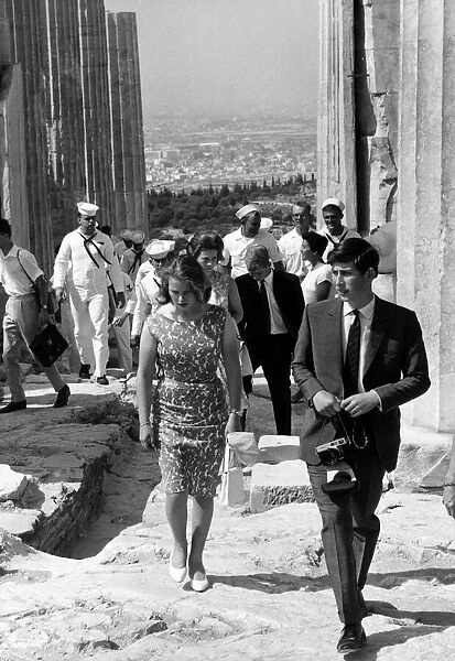 Prince Charles overseas visits Circa 1966