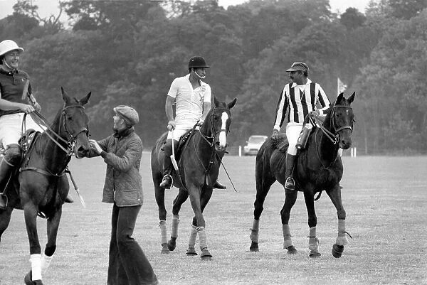 Prince Charles playing polo. June 1977 R77-3218-018