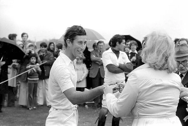 Prince Charles playing polo. June 1977 R77-3218-007