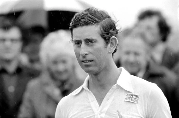 Prince Charles playing polo. June 1977 R77-3218-003