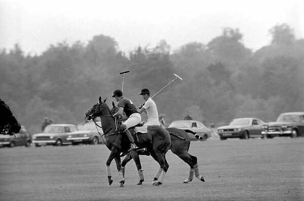 Prince Charles playing polo. June 1977 R77-3218-013