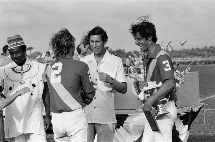 Framed Print : Prince Charles playing polo at Palm Beach, USA. April 1980 Framed Print : Prince Charles playing polo at Palm Beach, USA. April 1980