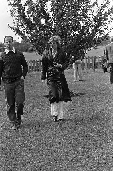 Prince Charles plays polo at Windsor Great Park, Berkshire