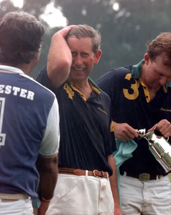 Framed Print : Prince Charles Polo July 1998 after his team Lovelocks lost to the home team Crencester Framed Print : Prince Charles Polo July 1998 after his team Lovelocks lost to the home team Crencester
