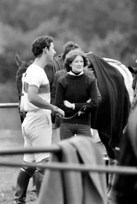 Framed Print : Prince Charles. Polo at Windsor with girlfriend Lady Sarah Spencer Framed Print : Prince Charles. Polo at Windsor with girlfriend Lady Sarah Spencer