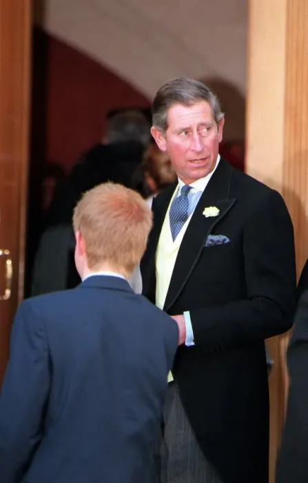 Framed Print : Prince Charles and Prince Harry October 1998 at Santa Palmer Thompkinson Framed Print : Prince Charles and Prince Harry October 1998 at Santa Palmer Thompkinson