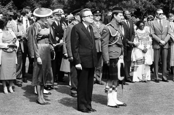 Framed Print : Prince Charles, Prince of Wales and Diana, Princess of Wales at a ceremony for Framed Print : Prince Charles, Prince of Wales and Diana, Princess of Wales at a ceremony for