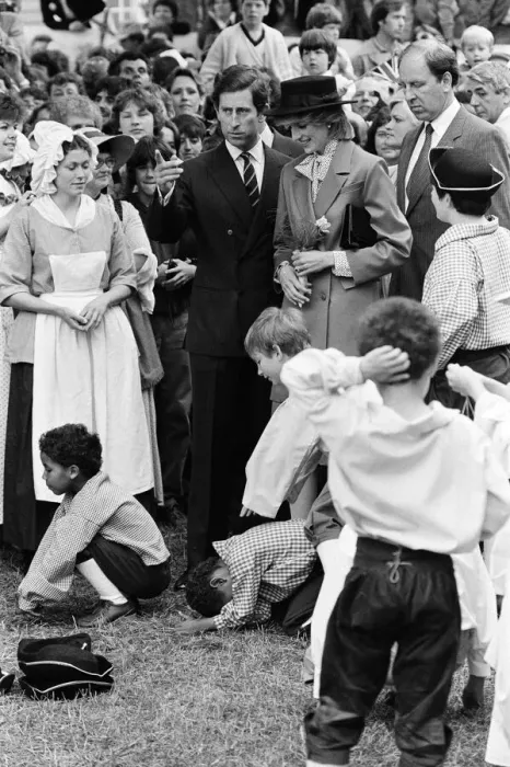 Framed Print : Prince Charles, Prince of Wales and Diana, Princess of Wales visit Saint John