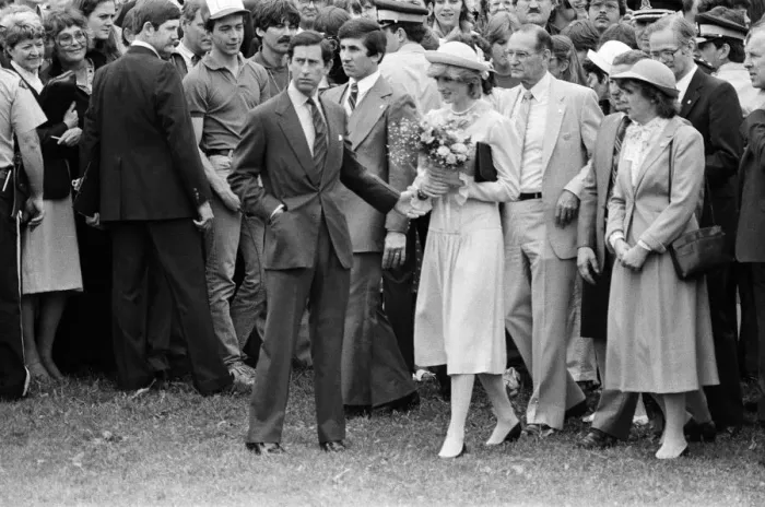 Framed Print : Prince Charles, Prince of Wales and Diana, Princess of Wales visit Saint John Framed Print : Prince Charles, Prince of Wales and Diana, Princess of Wales visit Saint John