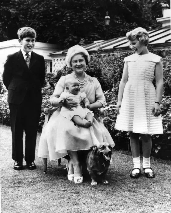 Framed Print : Prince Charles - The Prince of Wales pictured with his Grandmother, The Queen Mother Framed Print : Prince Charles - The Prince of Wales pictured with his Grandmother, The Queen Mother