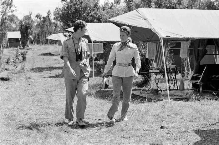 Framed Print : Prince Charles, Prince of Wales and Princess Anne visit the Masai Mara game reserve Framed Print : Prince Charles, Prince of Wales and Princess Anne visit the Masai Mara game reserve