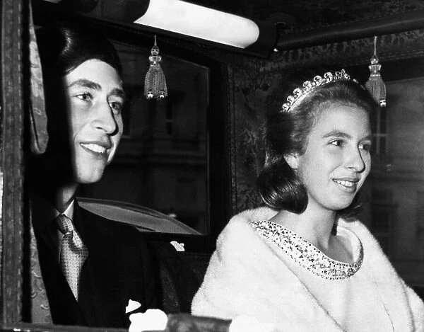 Prince Charles - The Prince of Wales with his Sister, Princess Anne