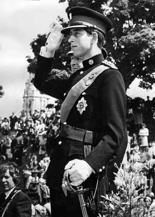 Framed Print : Prince Charles, The Prince of Wales taking the salute at the parade - The Prince appeared Framed Print : Prince Charles, The Prince of Wales taking the salute at the parade - The Prince appeared