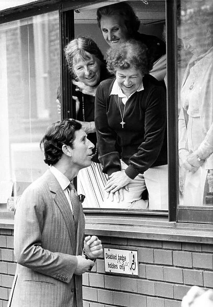 Prince Charles, The Prince of Wales during his visit to the North East 1 July 1981 - The