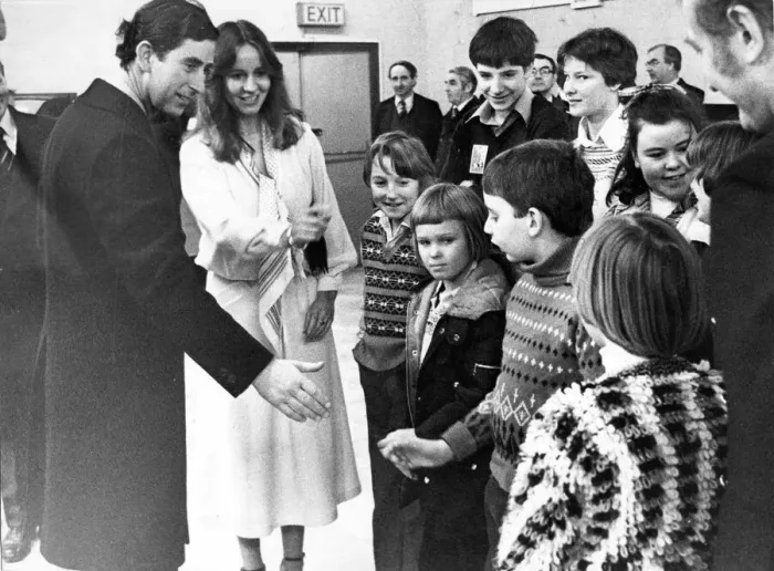 Framed Print : Prince Charles, The Prince of Wales during his visit to the North East 19 February 1979