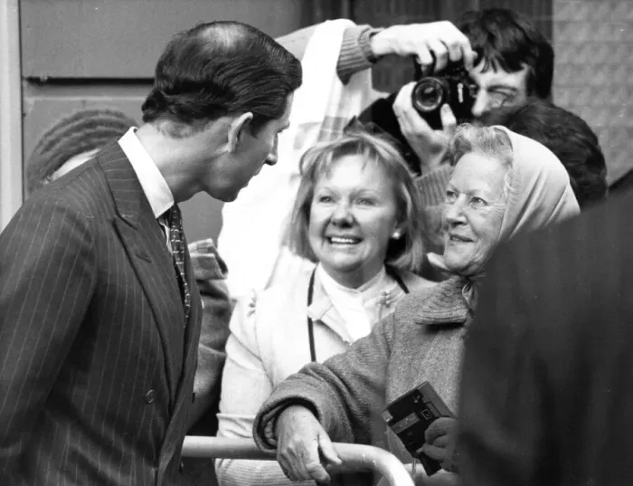 Framed Print : Prince Charles, The Prince of Wales during his visit to the North East 2 November 1988 Framed Print : Prince Charles, The Prince of Wales during his visit to the North East 2 November 1988