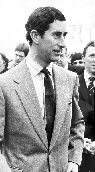 Prince Charles, The Prince of Wales during his visit to the North East 27 November 1979