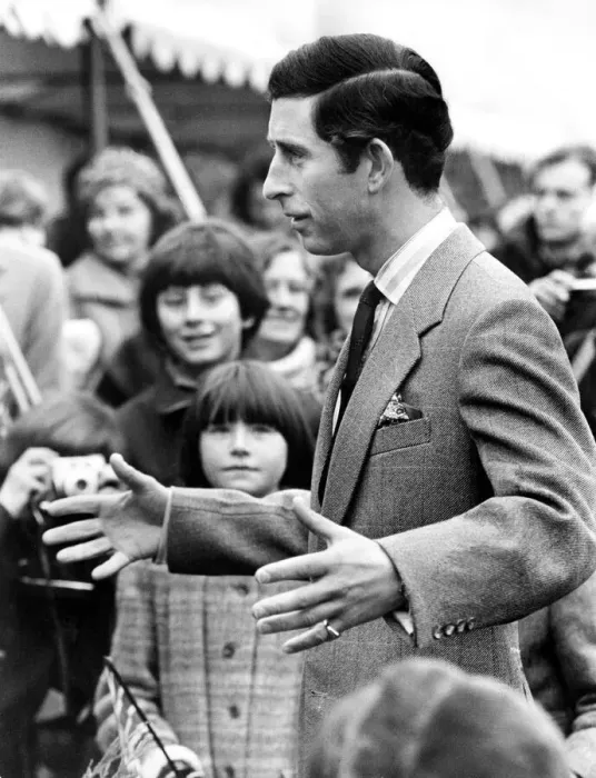 Framed Print : Prince Charles, The Prince of Wales during his visit to the North East 27 November 1979