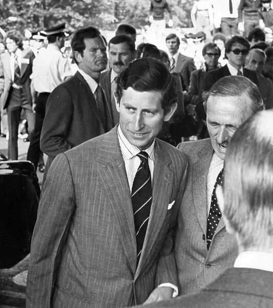 Prince Charles, The Prince of Wales during his visit to the North East 31 May 1978 - The