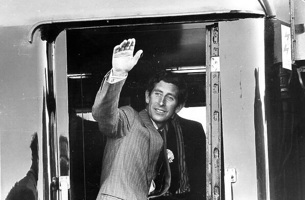 Prince Charles, The Prince of Wales during his visit to the North East 31 May 1978