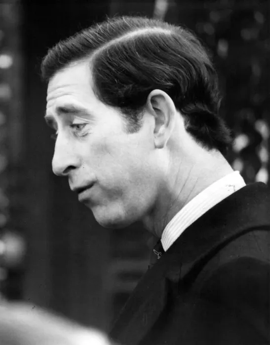 Framed Print : Prince Charles, The Prince of Wales during his visit to the North East 7 December 1983 Framed Print : Prince Charles, The Prince of Wales during his visit to the North East 7 December 1983