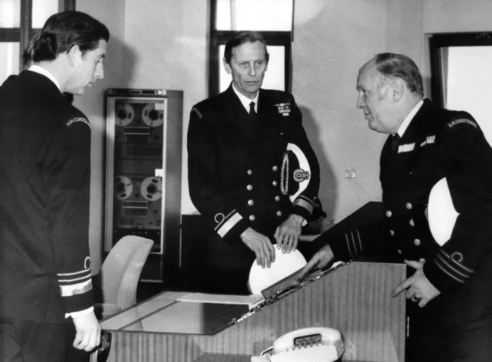 Framed Print : Prince Charles, The Prince of Wales during his visit to the North East 7 December 1983