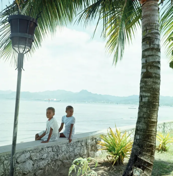 Framed Print : Prince Charles, the Prince of Wales, visiting Fiji for Independence celebrations