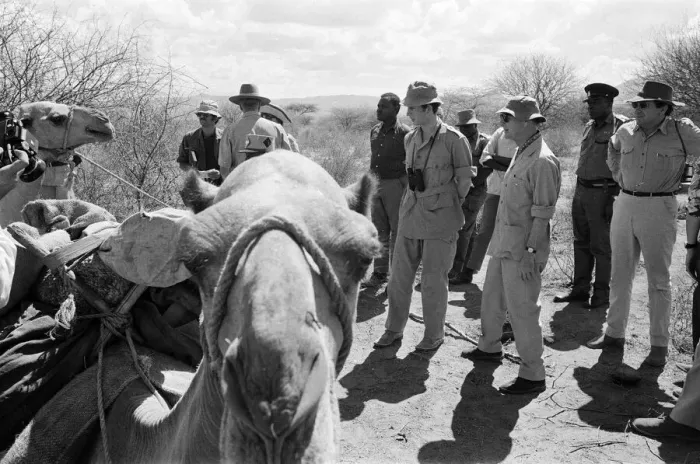 Framed Print : Prince Charles, Prince of Wales visits Kenya. February 1971 Framed Print : Prince Charles, Prince of Wales visits Kenya. February 1971