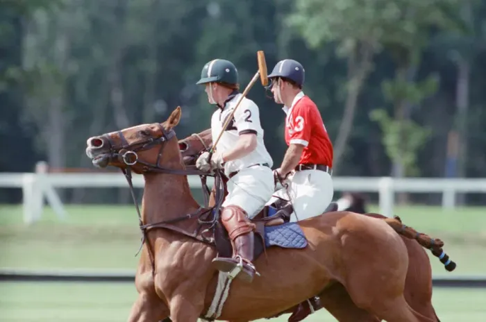 Framed Print : Prince Charles (Red shirt wearing number 3) was locked in a fierce battle with Princess Framed Print : Prince Charles (Red shirt wearing number 3) was locked in a fierce battle with Princess