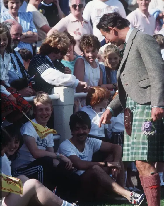 Framed Print : Prince Charles at Rothesay Highland Games Scotland August 1987 Framed Print : Prince Charles at Rothesay Highland Games Scotland August 1987