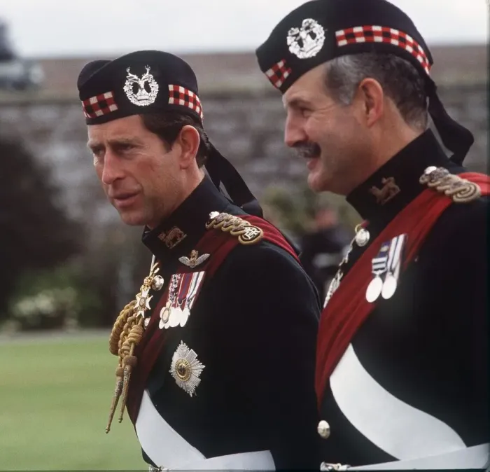 Framed Print : Prince Charles in full Scottish military outfit July 1988 Framed Print : Prince Charles in full Scottish military outfit July 1988