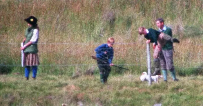 Framed Print : Prince Charles, Tiggy Legge Bourke, Prince William and Prince Harry shooting at Balmoral Framed Print : Prince Charles, Tiggy Legge Bourke, Prince William and Prince Harry shooting at Balmoral