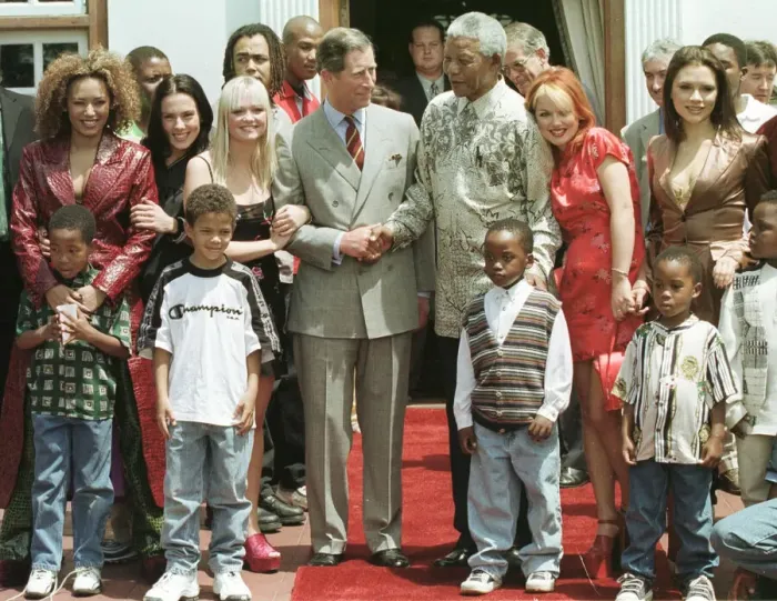 Framed Print : Prince Charles Visits South Africa November 1997 : and Nelson Mandela South African Framed Print : Prince Charles Visits South Africa November 1997 : and Nelson Mandela South African