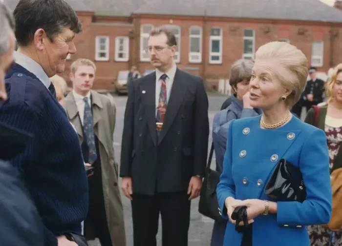 Framed Print : Prince Edward of Kent - The Duke and Duchess of Kent North East Royal Visits Framed Print : Prince Edward of Kent - The Duke and Duchess of Kent North East Royal Visits