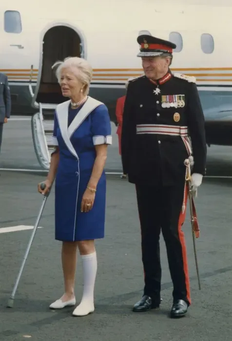 Framed Print : Prince Edward of Kent - The Duke and Duchess of Kent North East Royal Visits Framed Print : Prince Edward of Kent - The Duke and Duchess of Kent North East Royal Visits