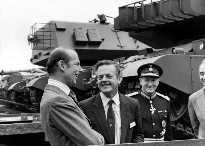 Framed Print : Prince Edward of Kent - The Duke and Duchess of Kent North East Royal Visits Framed Print : Prince Edward of Kent - The Duke and Duchess of Kent North East Royal Visits