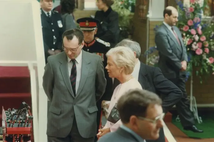 Framed Print : Prince Edward of Kent - The Duke and Duchess of Kent North East Royal Visits Framed Print : Prince Edward of Kent - The Duke and Duchess of Kent North East Royal Visits
