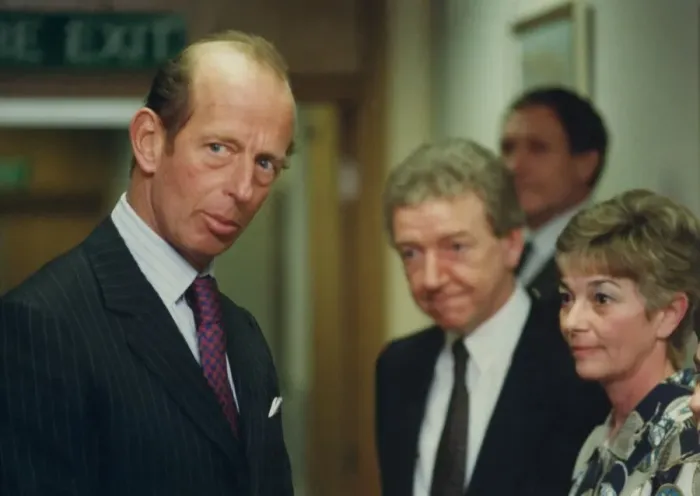 Framed Print : Prince Edward of Kent - The Duke and Duchess of Kent North East Royal Visits Framed Print : Prince Edward of Kent - The Duke and Duchess of Kent North East Royal Visits