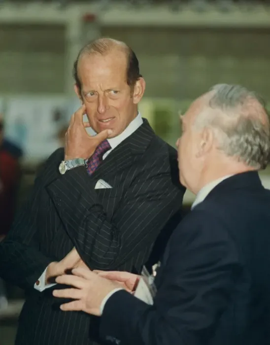 Framed Print : Prince Edward of Kent - The Duke and Duchess of Kent North East Royal Visits Framed Print : Prince Edward of Kent - The Duke and Duchess of Kent North East Royal Visits
