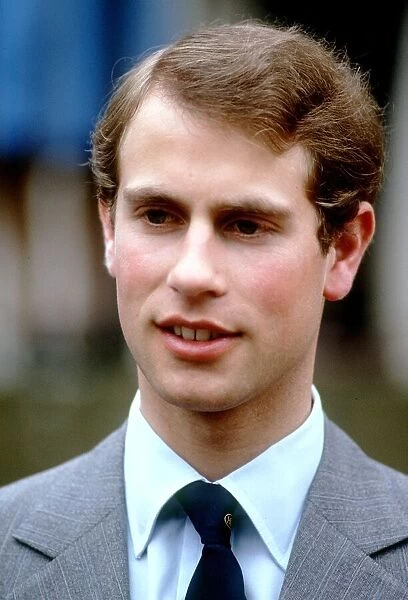 Prince Edward in London to launch the 800 mile all britain walk June 1986