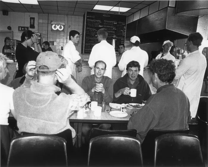 Framed Print : Prince Edward visits Bilingsgate Fish Market to film for Crown